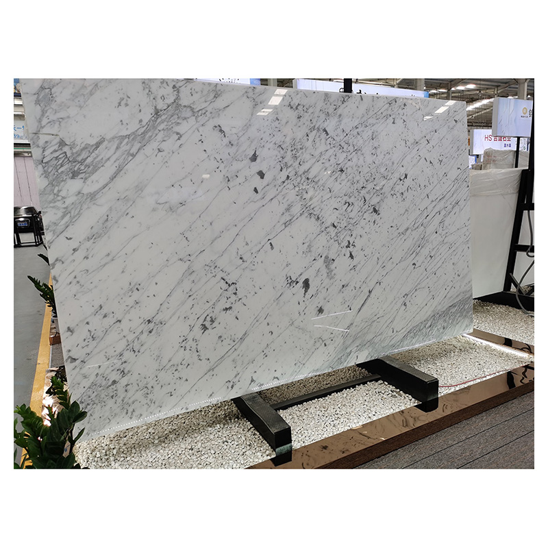 Natural Polished Italian Bianco Carrara White Marble