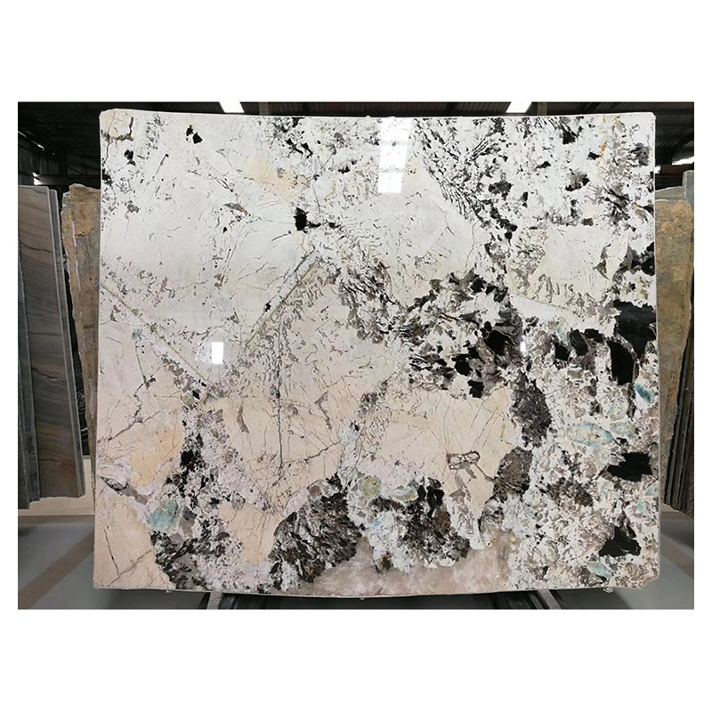Factory direct low price luxury marble patagonia marble granite slab translucent pandora  quarzite white onyx