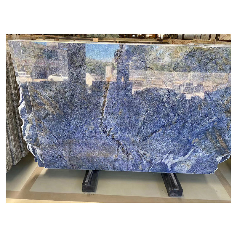 Natural Stone High Polished Blue Bahia Granite Quarzite