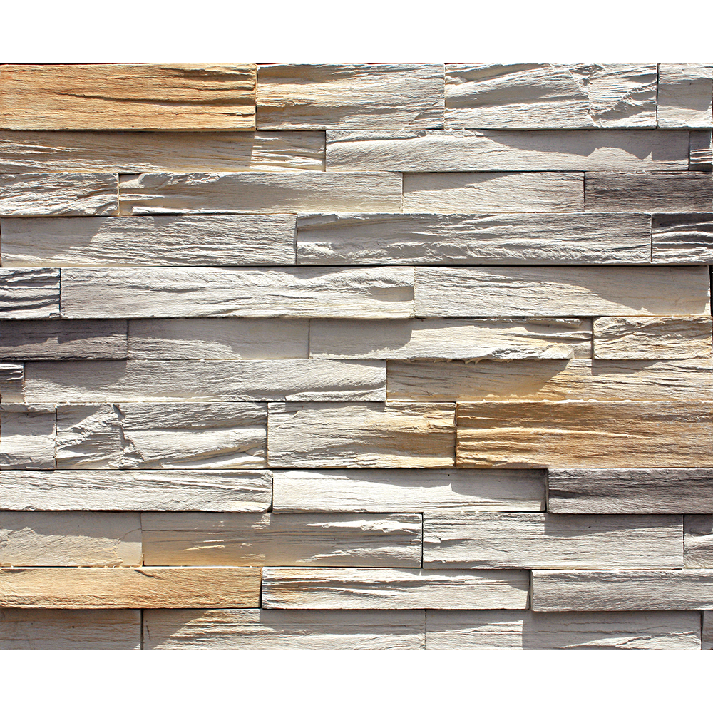 GB-AA01 Artificial stacked ledger wall stone veneer panel 
